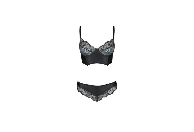 Passion-Exklusiv Set: Fullcup-BH PE Astrida bikini 2pcs set black - (L/XL,S/M,XXL) von Passion-Exklusiv