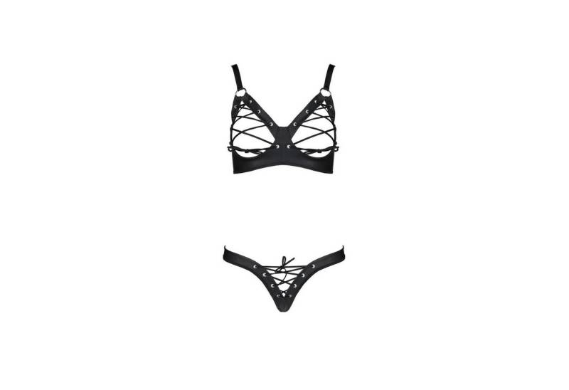 Passion-Exklusiv Set: Ouvert-BH PE Celin bikini 2pcs set black - (L/XL,S/M,XXL) von Passion-Exklusiv