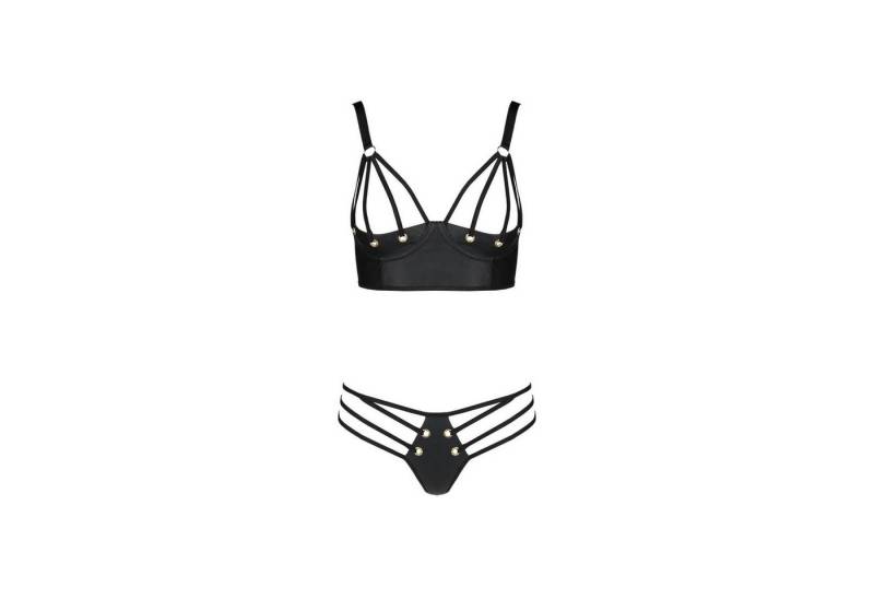 Passion-Exklusiv Set: Ouvert-BH PE Malwia bikini 2pcs set black - (L/XL,S/M,XXL) von Passion-Exklusiv