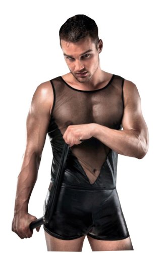 Wetlook Lack Männer Set glänzend L/XL - Passion 016 Wetlook Lack Männer Set glänzend L/XL - Passion 016 von Passion Menswear