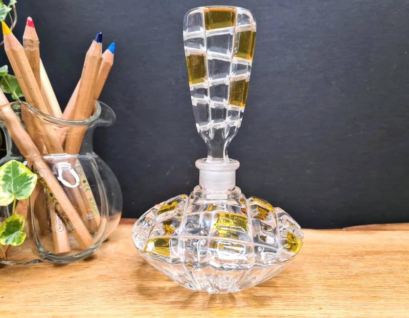 Bleikristall Parfümflakon Kristall Parfum Flakon von PassionaShop