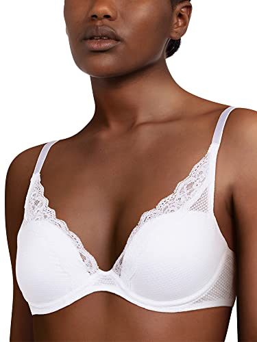 Passionata Damen T-Shirt BH Brooklyn Weiß 10, 65F von Passionata