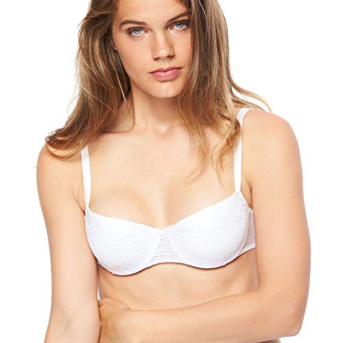 Passionata GEORGIA, Push-Up-BH, Damen Unterwäsche, Weiß, 80A von Passionata