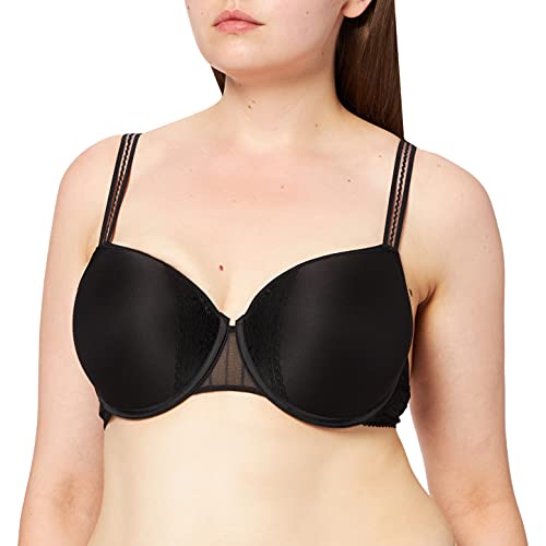 Passionata MADDIE, Außenträger Memory Foam-BH, Damen Unterwäsche, Schwarz, 80D von Passionata