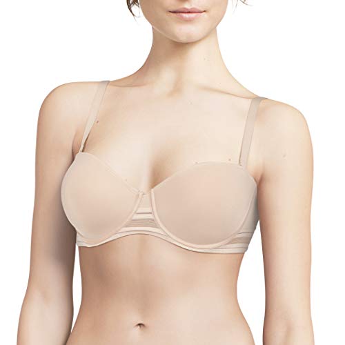 Passionata RHYTHM, Bandeau T-Shirt-BH, Damen Unterwäsche, Dune, 80A von Passionata