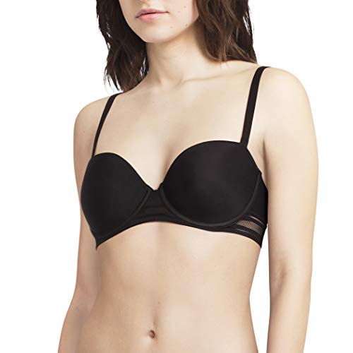 Passionata RHYTHM, Bandeau T-Shirt-BH, Damen Unterwäsche, Schwarz, 85E von Passionata