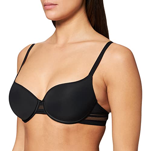 Passionata RHYTHM, Bedeckender T-Shirt-BH, Damen Unterwäsche, Schwarz, 70C von Passionata