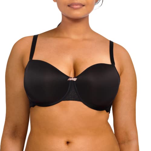 Passionata GEORGIA, Außenträger Memory Foam-BH, Damen Unterwäsche, Schwarz, 75B von Passionata