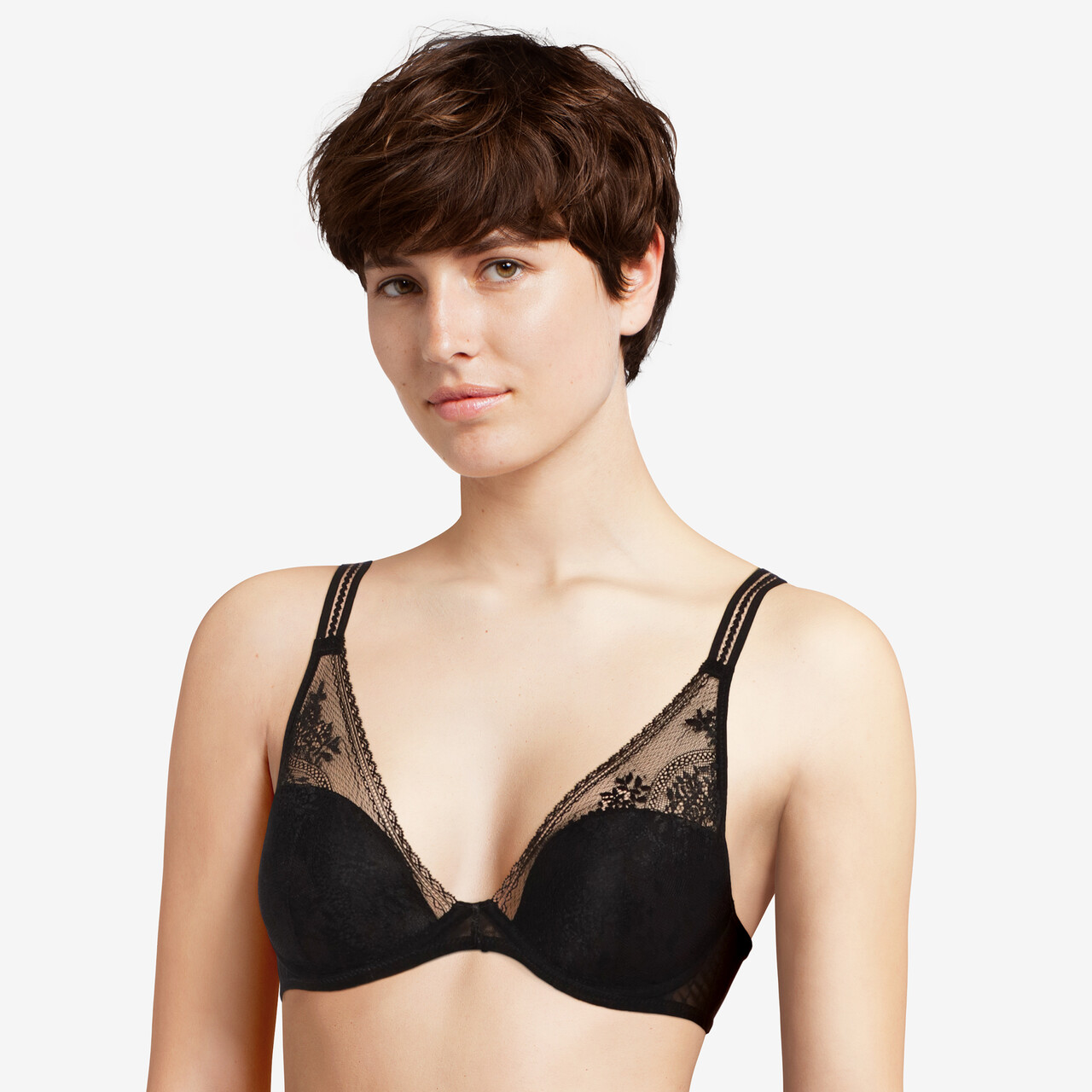 Passionata Maddie BH Mit Bügel, Farbe: Schwarz, Größe: 70B, Damen von Passionata