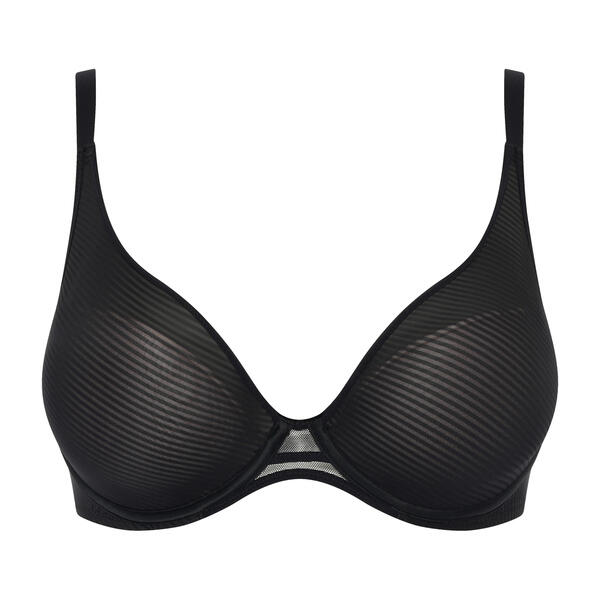 Passionata - NAIS Tief ausgeschnittener T-Shirt-BH schwarz - Gr. - 70 E von Passionata