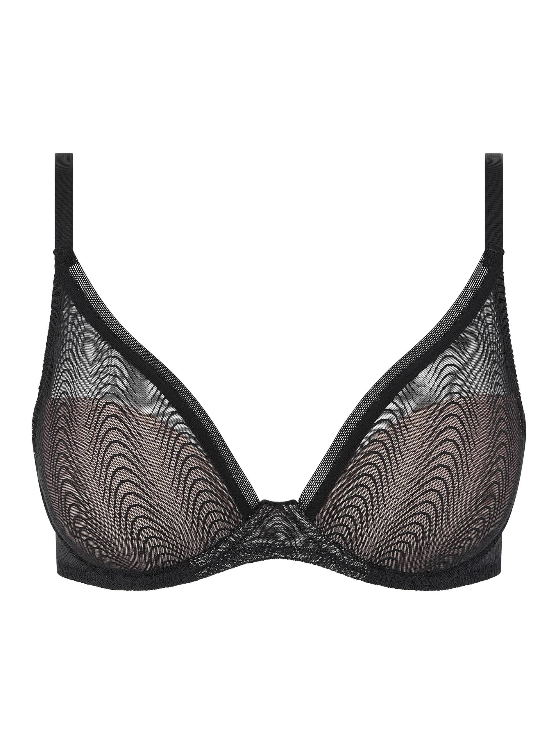 Passionata - Romane Plunge t-shirt bra schwarz - Gr. - 85 B von Passionata