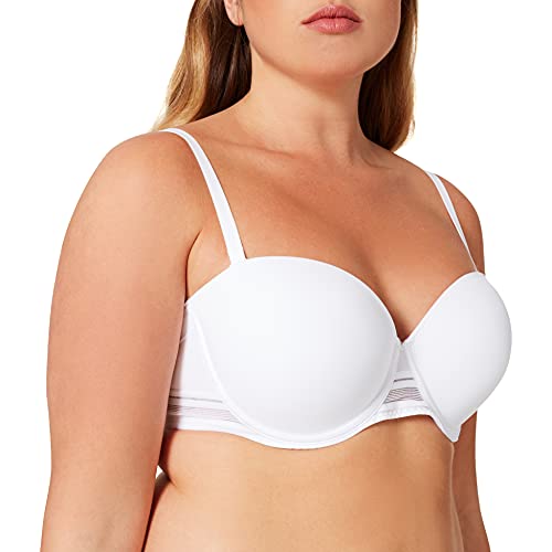 Passionata RHYTHM, Bandeau T-Shirt-BH, Damen Unterwäsche, Weiß, 75C von Passionata