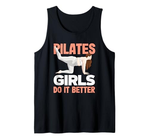 Pilates-Mädchen machen es besser Inspirierende Fitness Tank Top von Passionate Pilates Practitioners and Fitness Fans