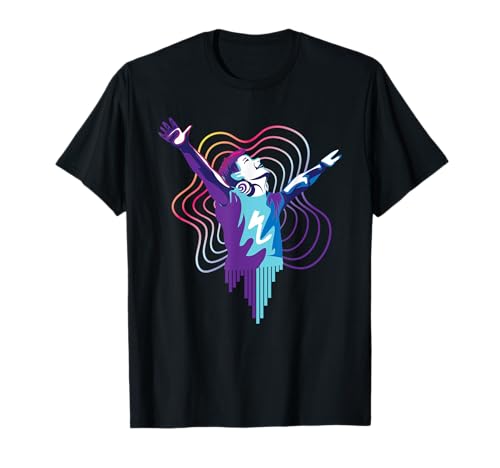 Trance DJ Man Design für Trance Music Fans T-Shirt von Passionated Electronic Trance Lover