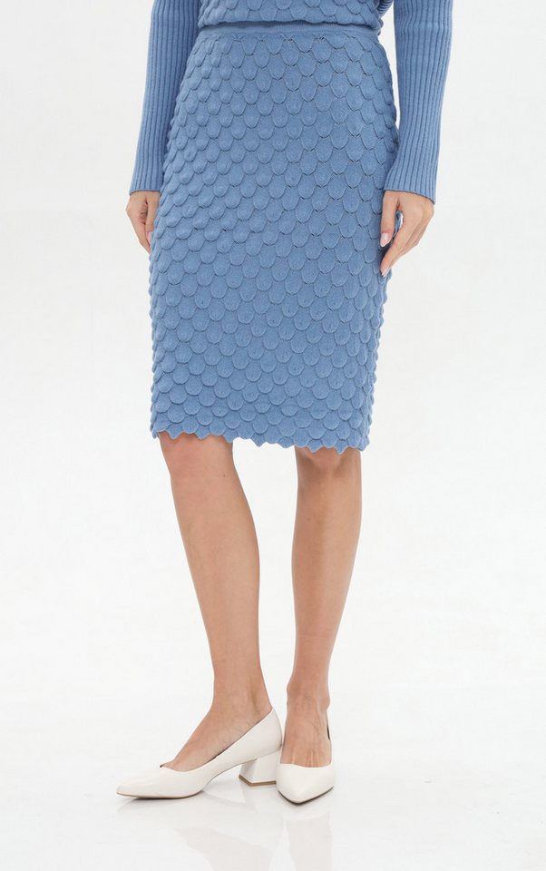 Passioni Bleistiftrock aus strukturiertem Strick Passioni Bleistiftrock aus strukturiertem Strick von Passioni