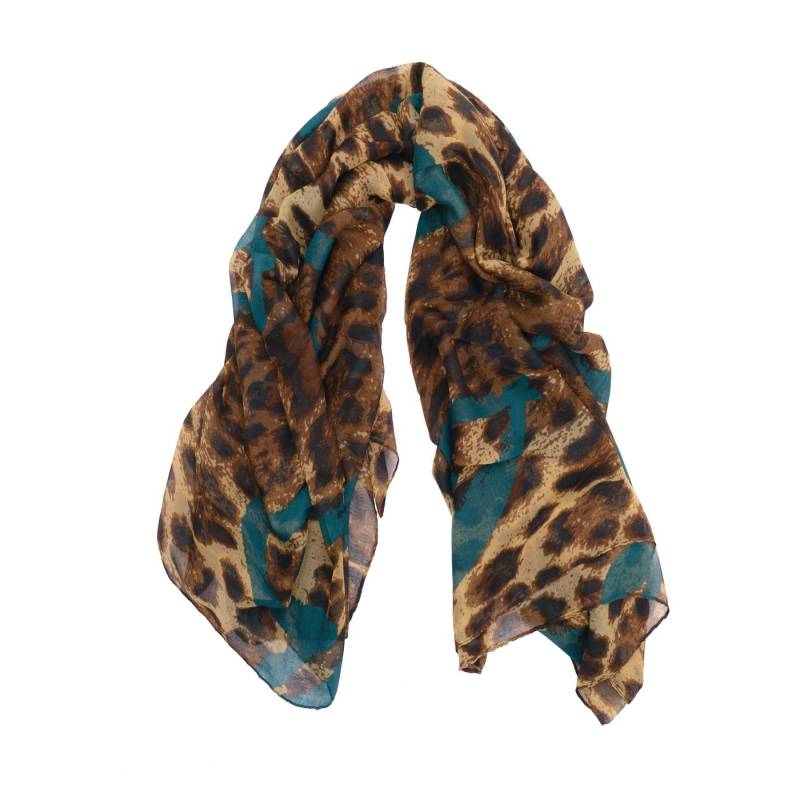 Passioni Schal mit abstraktem Leoparden-muster von Passioni