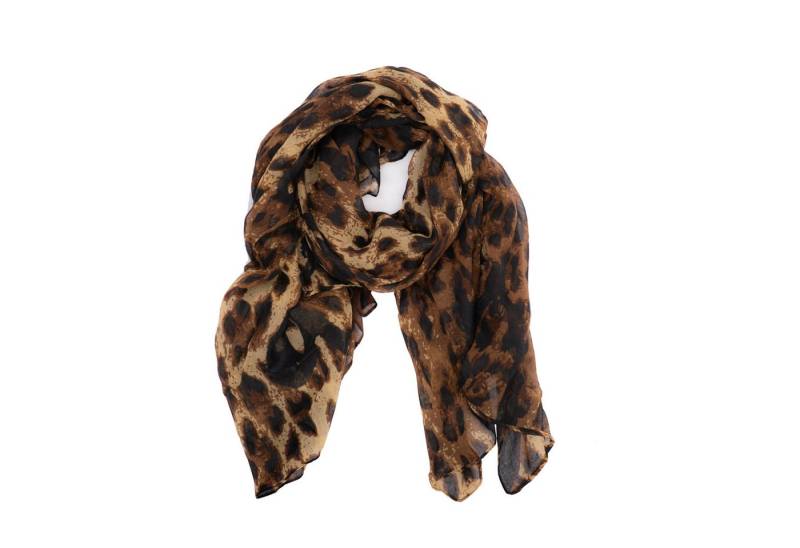 Passioni Schal mit abstraktem Leoparden-muster von Passioni