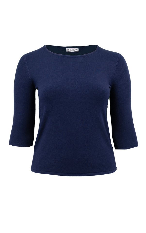 Passioni Strickpullover mit 3/4-Ärmeln von Passioni