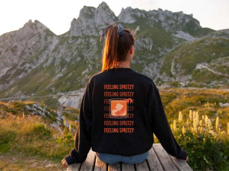 Aperol Spritz Sweater, Sommer Party Sweatshirt, Fan Pullover, Geschenk, Geschenkidee von PassportWanderers