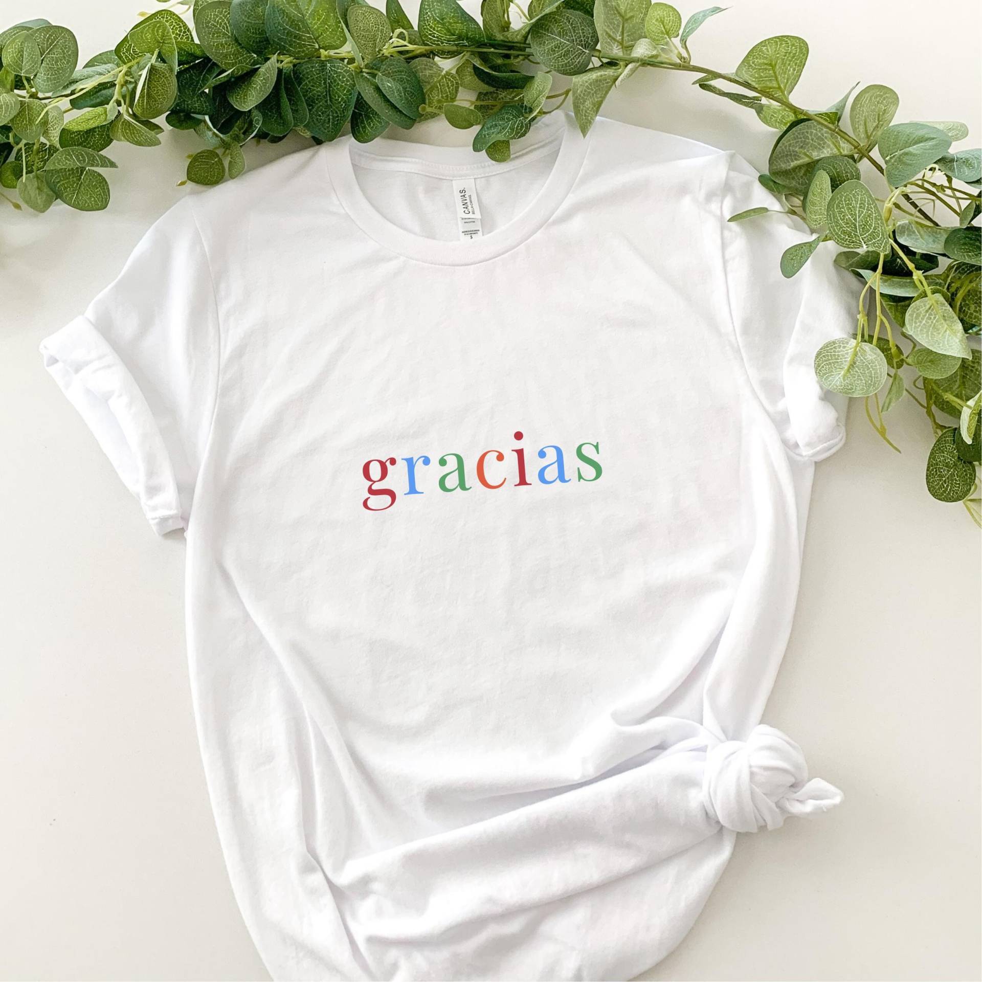 Gracias Shirt, Spanien T-Shirt, Lustiges Geschenk Idee, Urlaubserinnerung, Statement Tshirt Gracias Shirt, Spanien T-Shirt, Lustiges Geschenk Idee, Urlaubserinnerung, Statement Tshirt von PassportWanderers