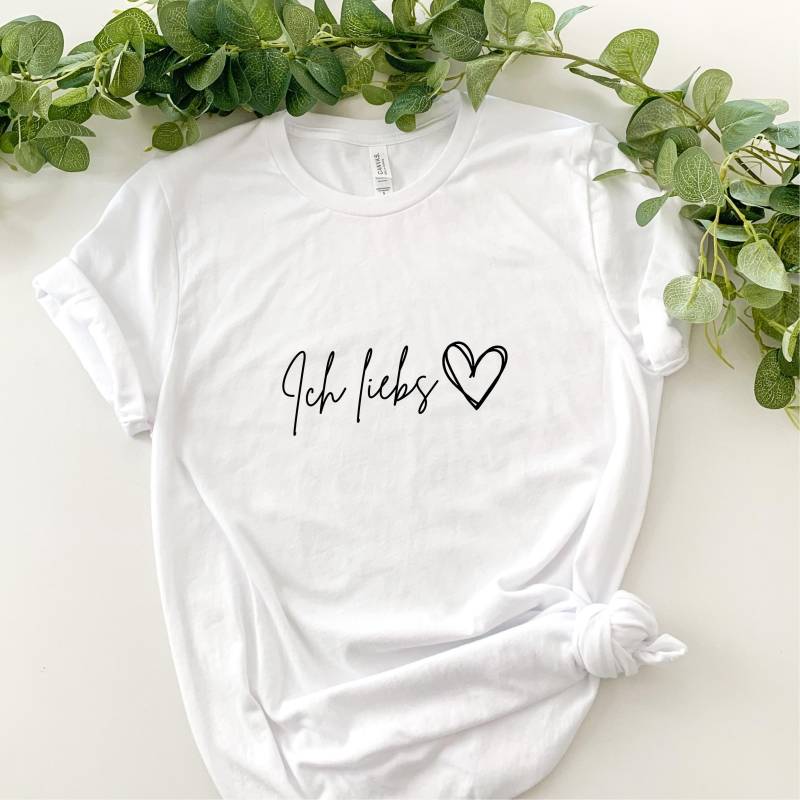 Ich Liebs Shirt, Geschenkidee, Statement Tshirt, Unisex T-Shirt, Positive Botschaft, Lustiger Spruch Shirt von PassportWanderers