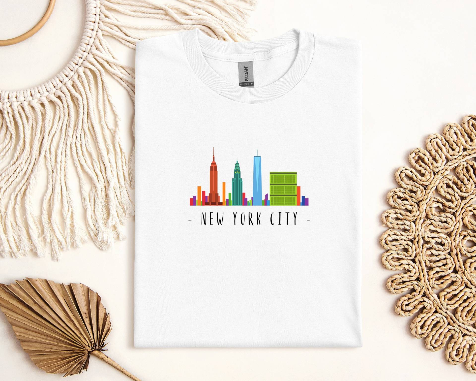 New York City Shirt, Outline Tshirt, Skyline, I Love Nyc, Unisex Shirt New York City Shirt, Outline Tshirt, Skyline, I Love Nyc, Unisex Shirt von PassportWanderers