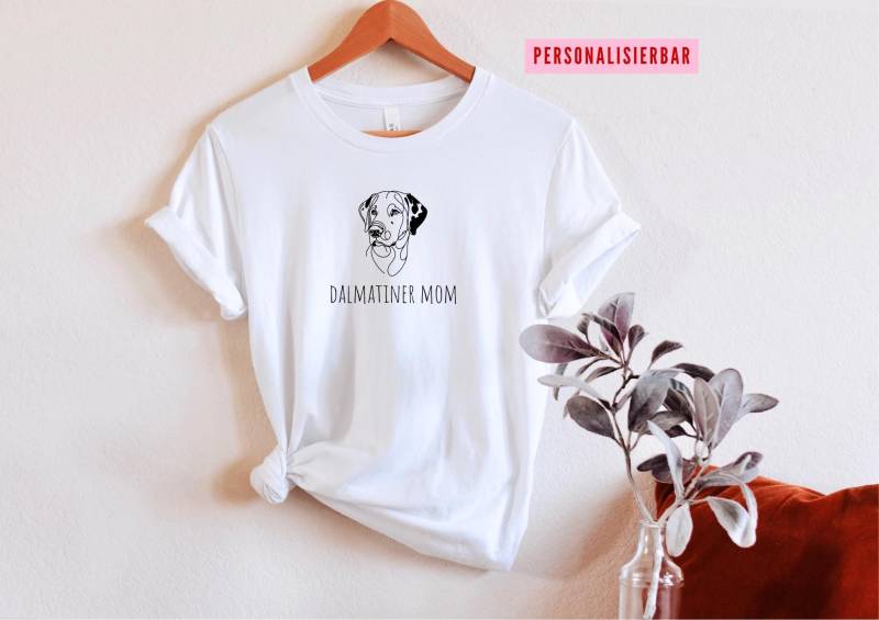 Personalisierbares Dalmatiner T-Shirt, Hundebesitzer Geschenk, Custom Hunde Shirt, Lover Geschenk von PassportWanderers