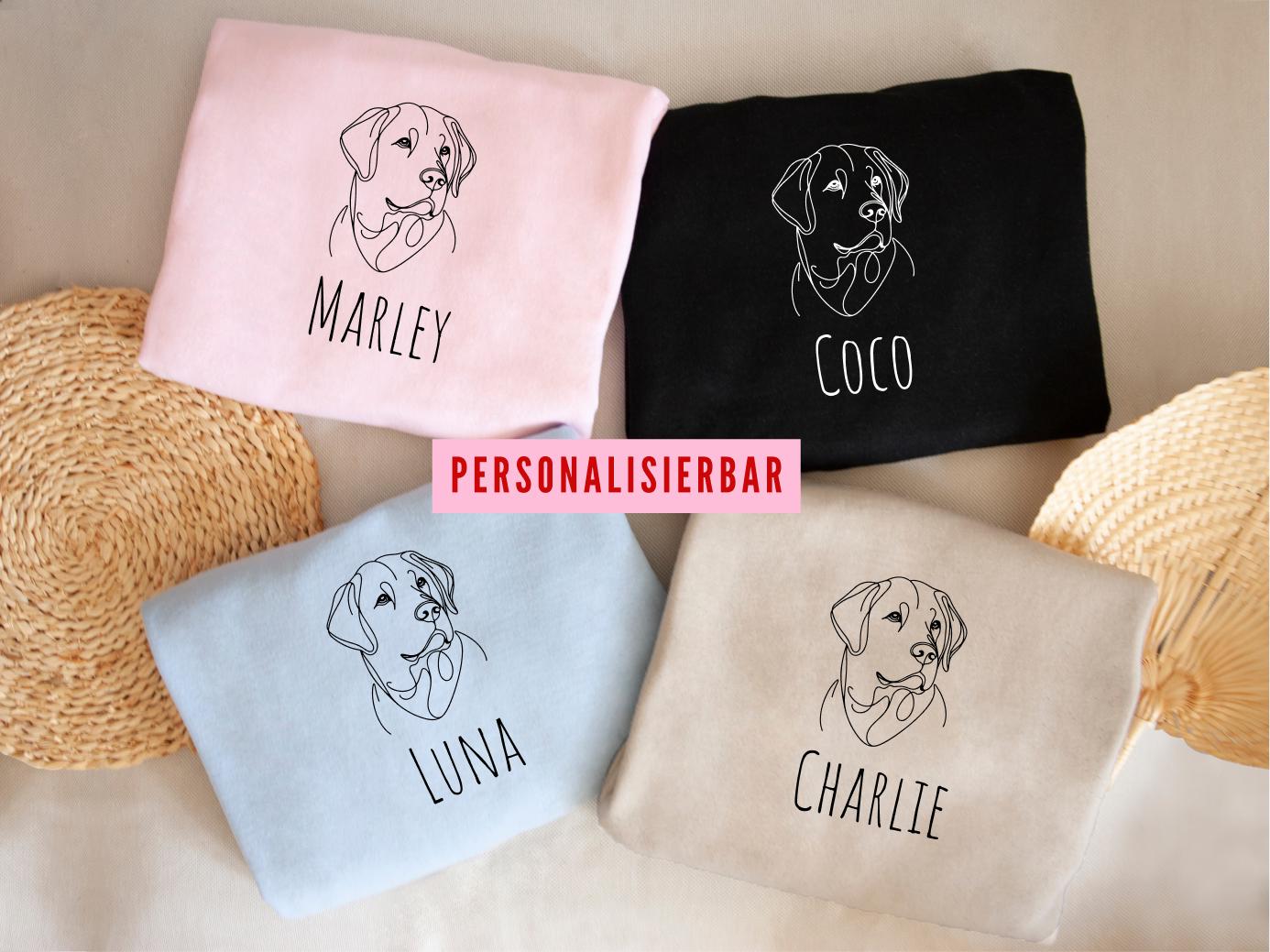 Personalisierbares Labrador Sweatshirt, Hundebesitzer Geschenk, Custom Dog Shirt, Pullover, Sweatshirt Personalisierbares Labrador Sweatshirt, Hundebesitzer Geschenk, Custom Dog Shirt, Pullover, Sweatshirt von PassportWanderers