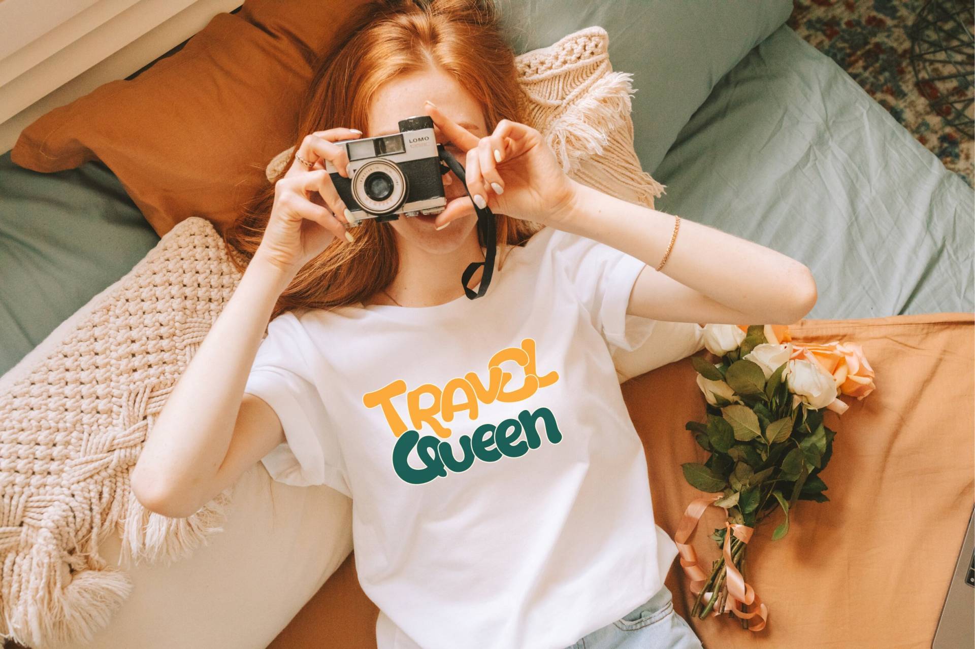 Travel Queen Shirt, Lover Gift For Her, Women's Tshirt, Inspirational T-Shirt, Vacation T-Shirt Travel Queen Shirt, Lover Gift For Her, Women's Tshirt, Inspirational T-Shirt, Vacation T-Shirt von PassportWanderers