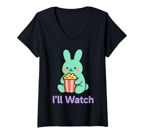 Damen Introvertierter Humor Socially Awkward Kawaii Awkward but Cute T-Shirt mit V-Ausschnitt Damen Introvertierter Humor Socially Awkward Kawaii Awkward but Cute T-Shirt mit V-Ausschnitt von Pastel Aesthetic Shy Girl Funny Introvert Gift