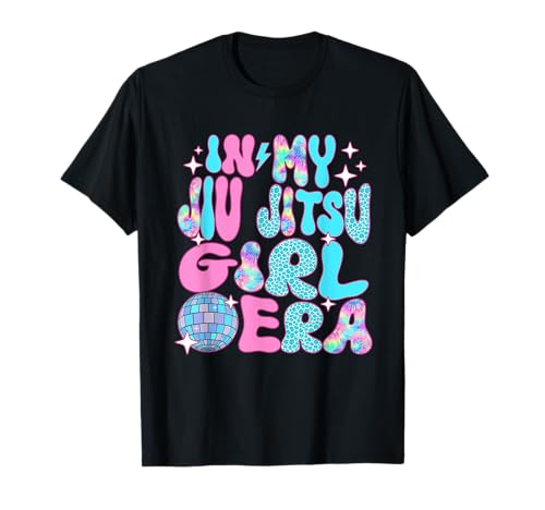 Disco in meiner Jiu Jitsu Mädchen-Ära T-Shirt von Pastel Groovy Jiu Jitsu Girl