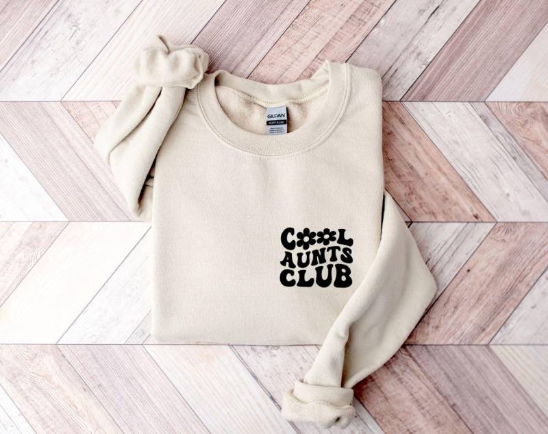 Cool Aunts Club Sweatshirt | Du Wirst Tante Hoodie Schwangerschaft Geschenk Patentante Baby Verkünden von PastelLoveDesign