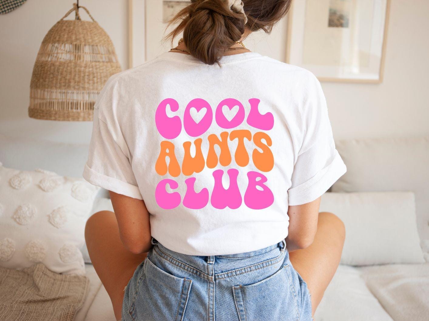 Cool Aunts Club Sweatshirt | Ideales Geschenk Zur Schwangerschaftsverkündung Du Wirst Tante Schwangerschaft Patentante von PastelLoveDesign