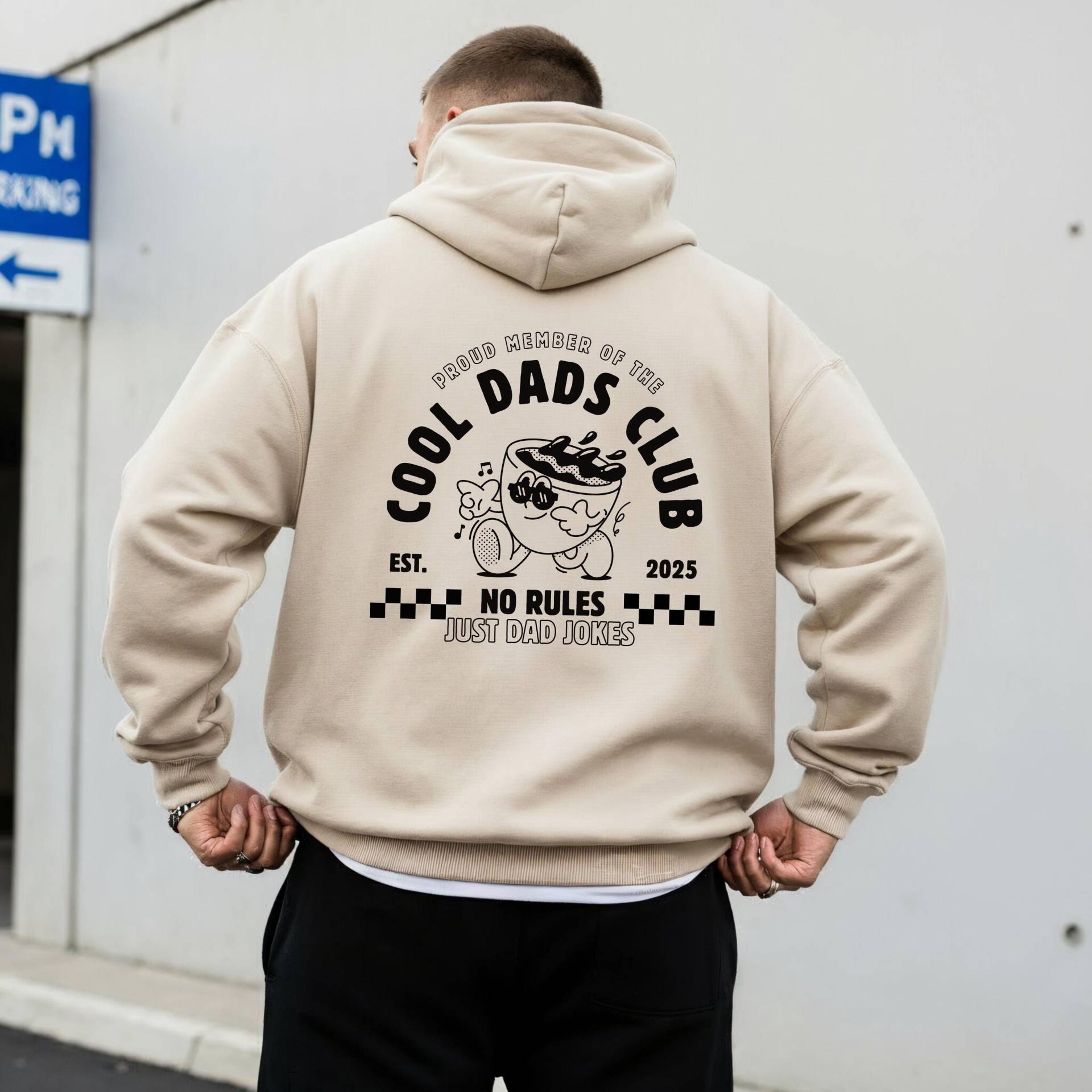 Cool Dads Club Pullover - Geschenk Für Werdende Väter Lässiges Sweatshirt Personalisierbar Weihnachts- & Geburtstagsgeschenk Papa von PastelLoveDesign
