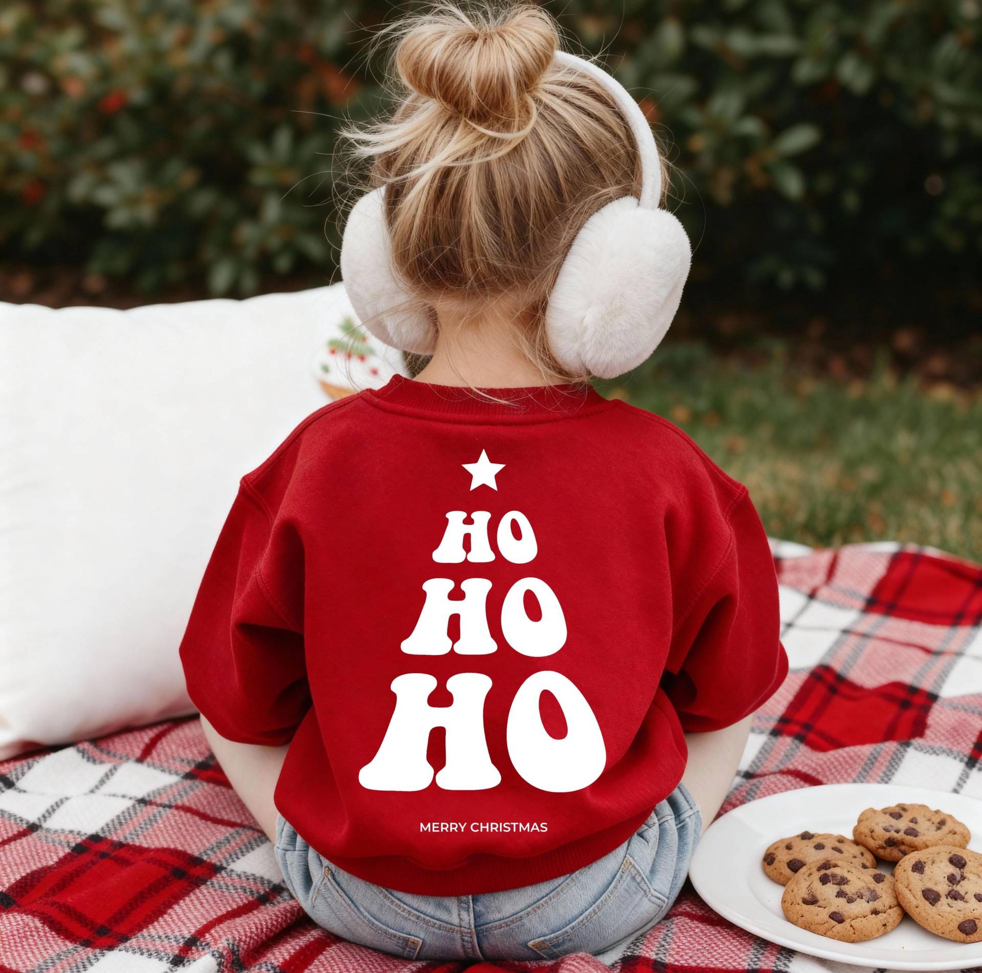 Familien Weihnachtssweatshirt, Hohoho Sweatshirt, Hippie Weihnachts Weihnachtsgeschenk, Weihnachten Shirt, Retro Weihnachtsshirt von PastelLoveDesign