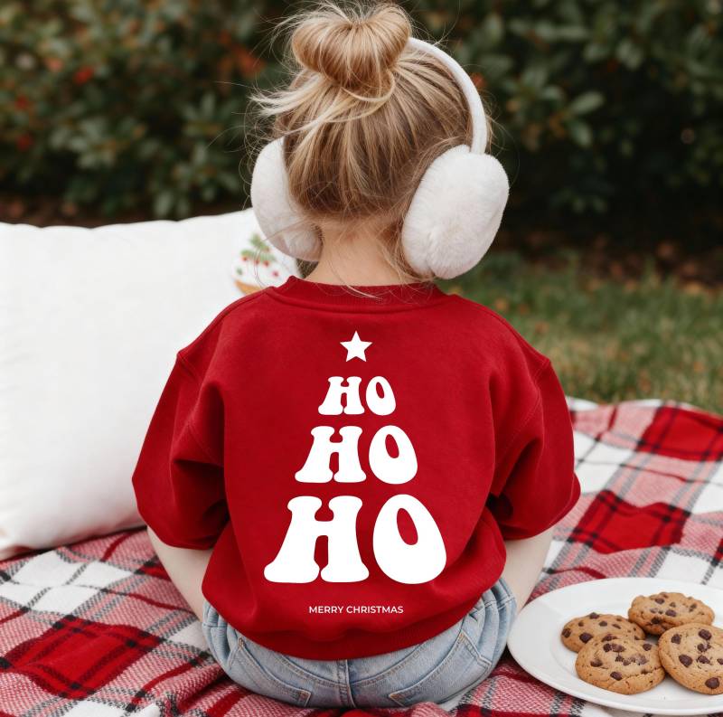 Familien Weihnachtssweatshirt, Hohoho Sweatshirt, Hippie Weihnachts Weihnachtsgeschenk, Weihnachten Shirt, Retro Weihnachtsshirt von PastelLoveDesign