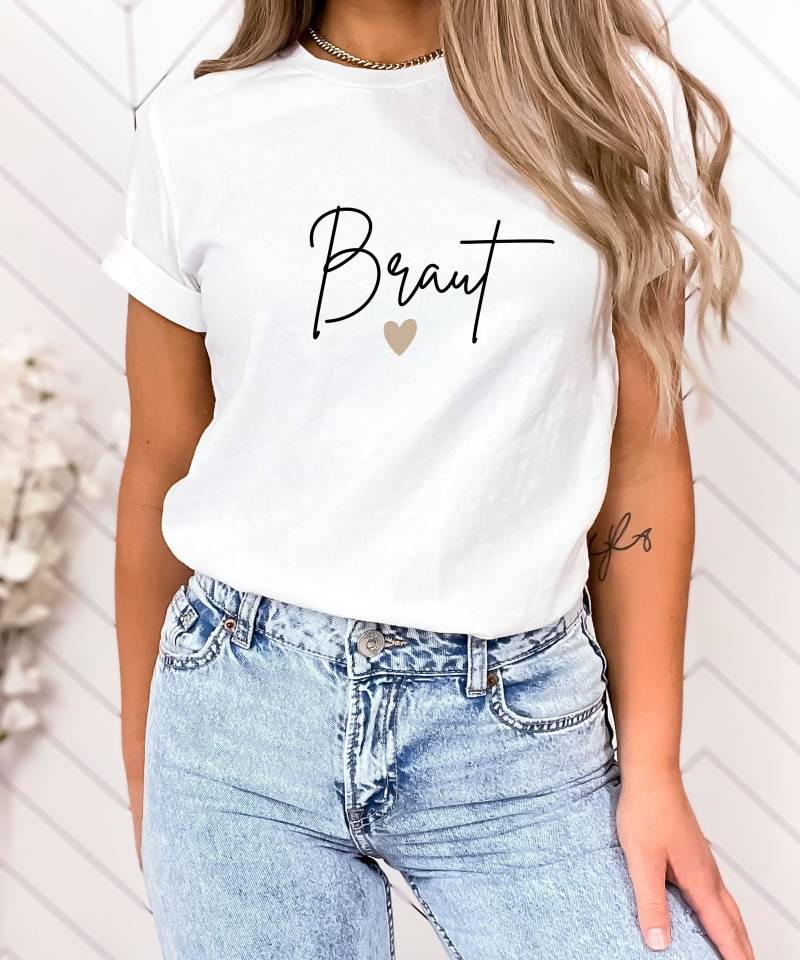 Jga Shirts, Braut Shirt, Trauzeugin, Team Braut, Personalisiertes Geschenk, Geschenk Junggesellinnenabschied, Brautjungfer von PastelLoveDesign