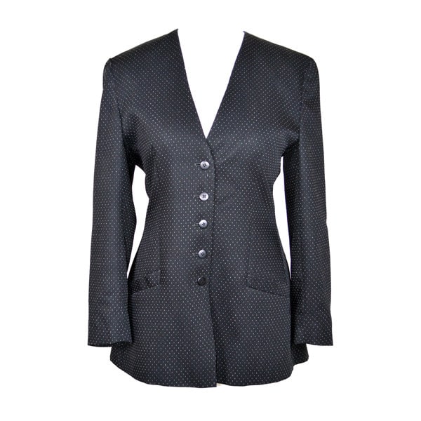 80Er Jaeger Dot Jacke in Schwarz 10 80Er Jaeger Dot Jacke in Schwarz 10 von PasticheUK