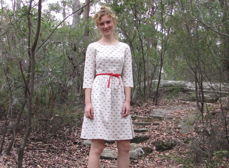 1950Er Jahre Kleid Im Vintage-stil von PastimeClothing