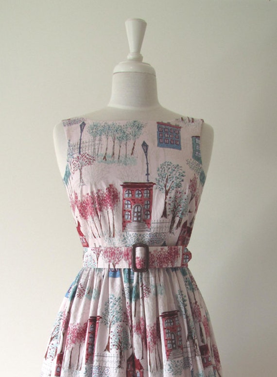 Tageskleid Im Stil Der 50Er Jahre von PastimeClothing