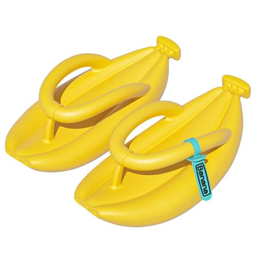 Pastoralist Bananen-Hausschuhe Bananensandalen Gleitschuppen Nicht-Schlupf-Duschschuhe Eva Unisex Flip, 38/39 von Pastoralist