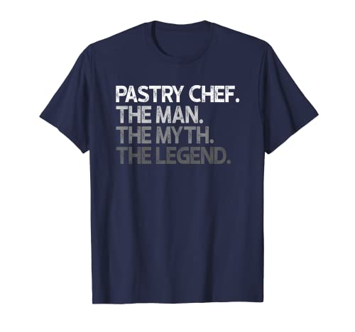 Herren Pastry Chef Man The Myth Legend Gift T-Shirt Herren Pastry Chef Man The Myth Legend Gift T-Shirt von Pastry Chef Gifts