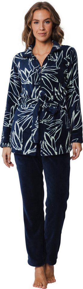 Pastunette Hausanzug Damen Fleece Homewear (2 tlg) Modisches Design von Pastunette