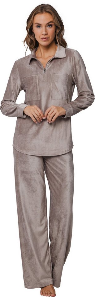 Pastunette Hausanzug Damen Homewearanzug (2 tlg) Edles Design von Pastunette