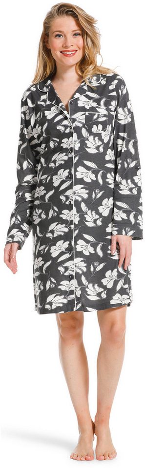 Pastunette Nachthemd Damen Nachthemd geknöpft (1-tlg) Modisches Design von Pastunette