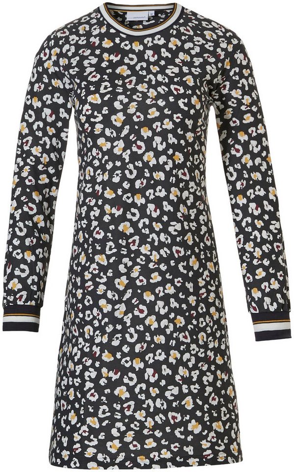 Pastunette Nachthemd Damen Nachthemd mit langem Arm (1-tlg) Modisches Design von Pastunette