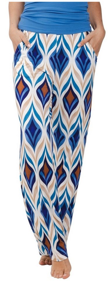 Pastunette Palazzohose Damen Sommerhose weit (1-tlg) modisches Design von Pastunette