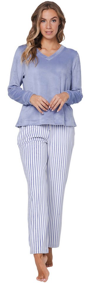 Pastunette Schlafanzug Damen Nikki Schlafanzug (2 tlg) Modisches Design von Pastunette
