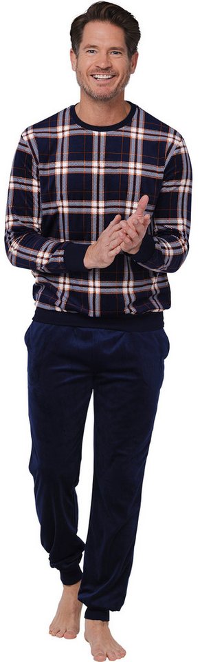 Pastunette Schlafanzug Herren Nikki Pyjama (2 tlg) genial auch als Hausanzug von Pastunette