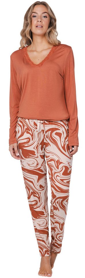Pastunette Schlafanzug Modischer Damen Pyjama (2 tlg) Edles Design von Pastunette